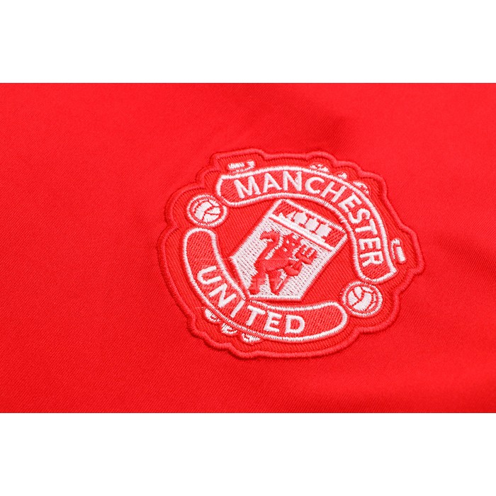 Chandal del Manchester United Manga Corta 22-23 Rojo - Haga un click en la imagen para cerrar